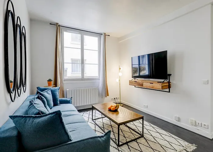 Bnbnook - Bright 1Br Near Arc De Triomphe