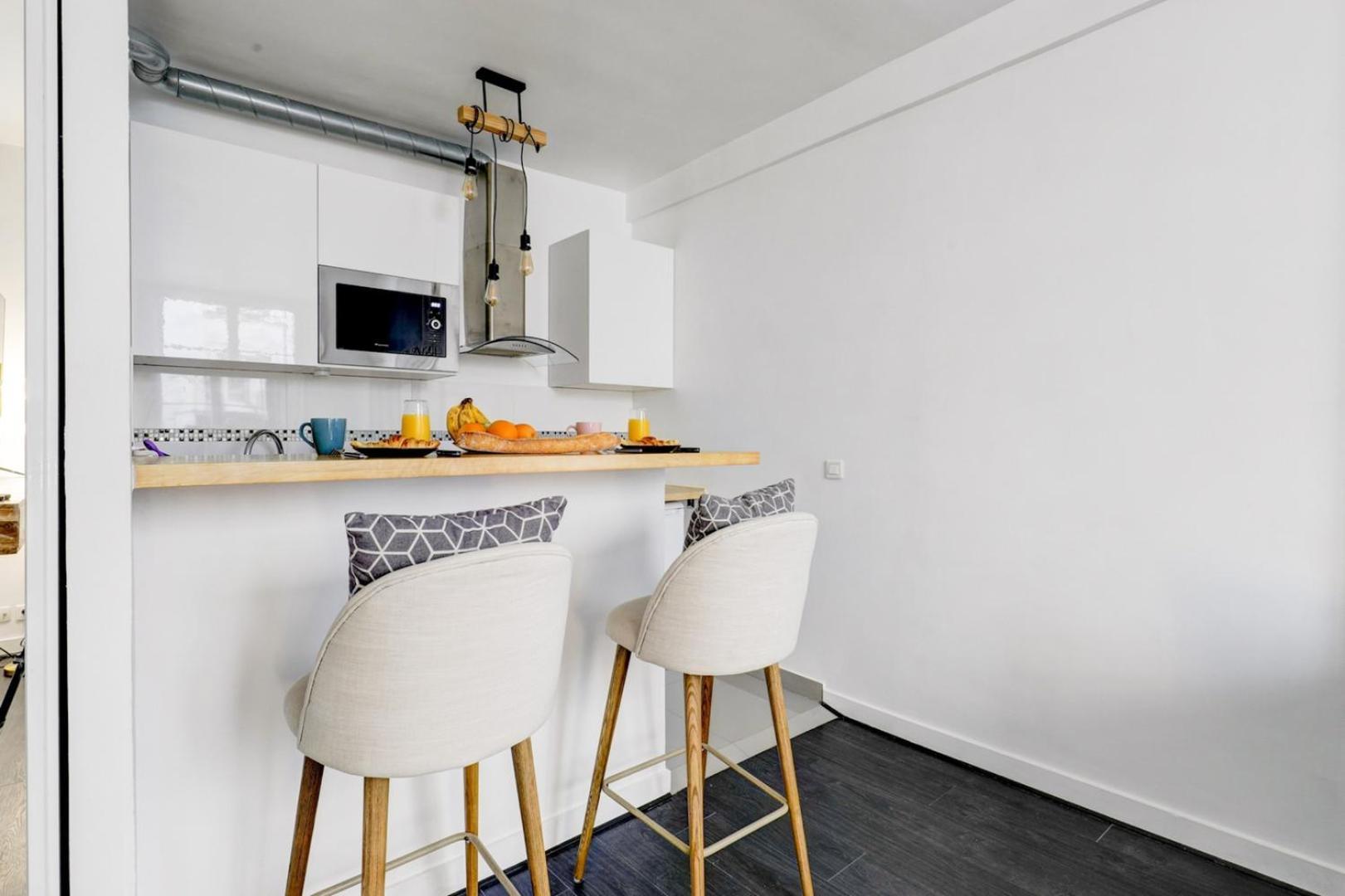 Bnbnook - Bright 1br Near Arc De Triomphe * Parijs